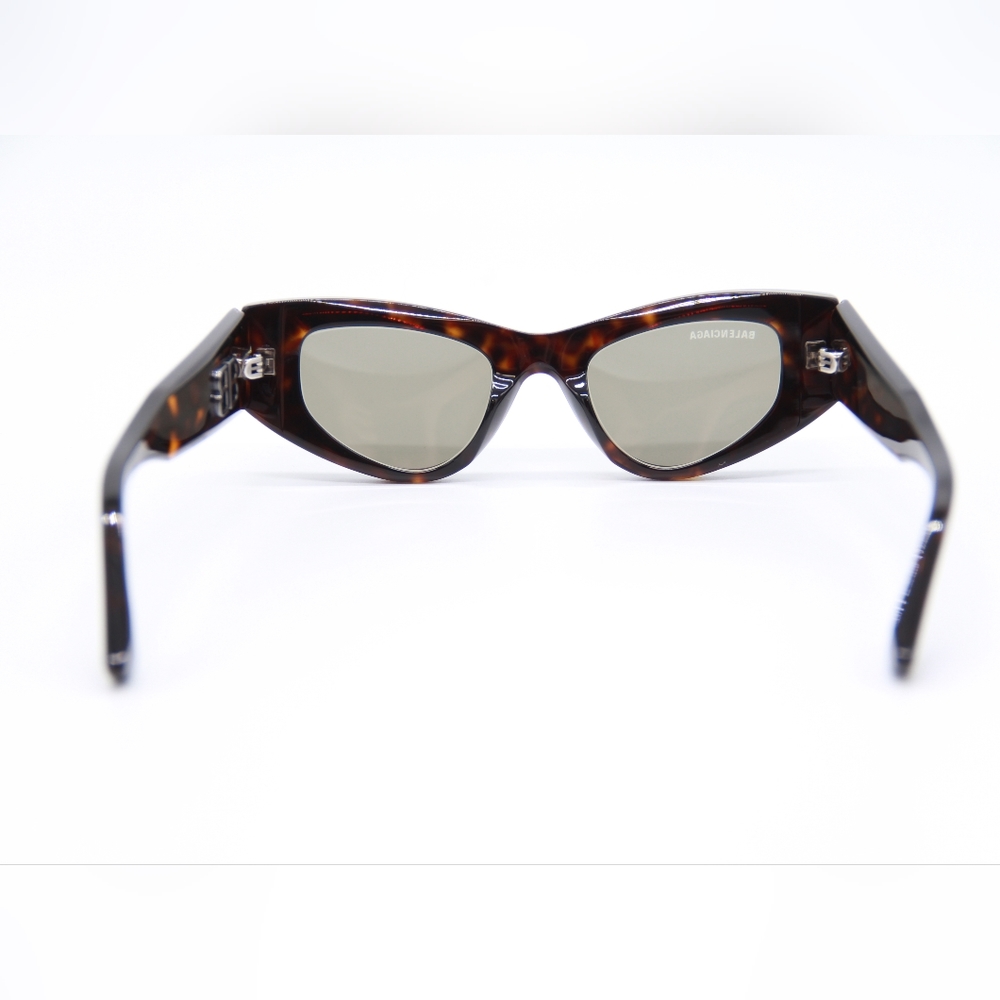 NEW BALENCIAGA SUNGLASSES BB0243S 002 CAT EYE WOMEN EYEWEAR - Picture 7 of 11